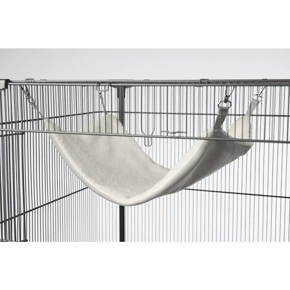 Deluxe Critter Cage 484B for Parrot Accessories for Cages Black Love Bird Toys Cages|-f-| Houses and Fences Hummingbird Budgie