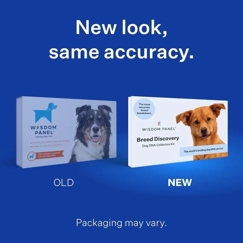 Wisdom Panel Breed Discovery Dog DNA Kit: Most Accurate Dog Breed Identification, Test for 365+ Breeds, MDR1 Health Test