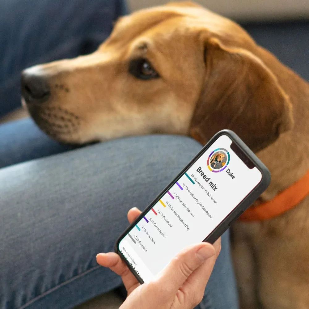 Breed Health Kit (2 Pack) Dog DNA Test Discover Breed Ancestry Relative Finder Genetic Health Traits COI Pet Test Strips