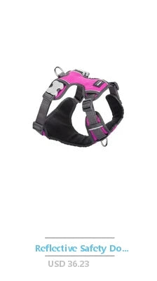 Dog Collar with Quick Grab Leash Handle Medium Black Padded Comfort Reflective Stitching Soft Nylon Pet Safety Restraint