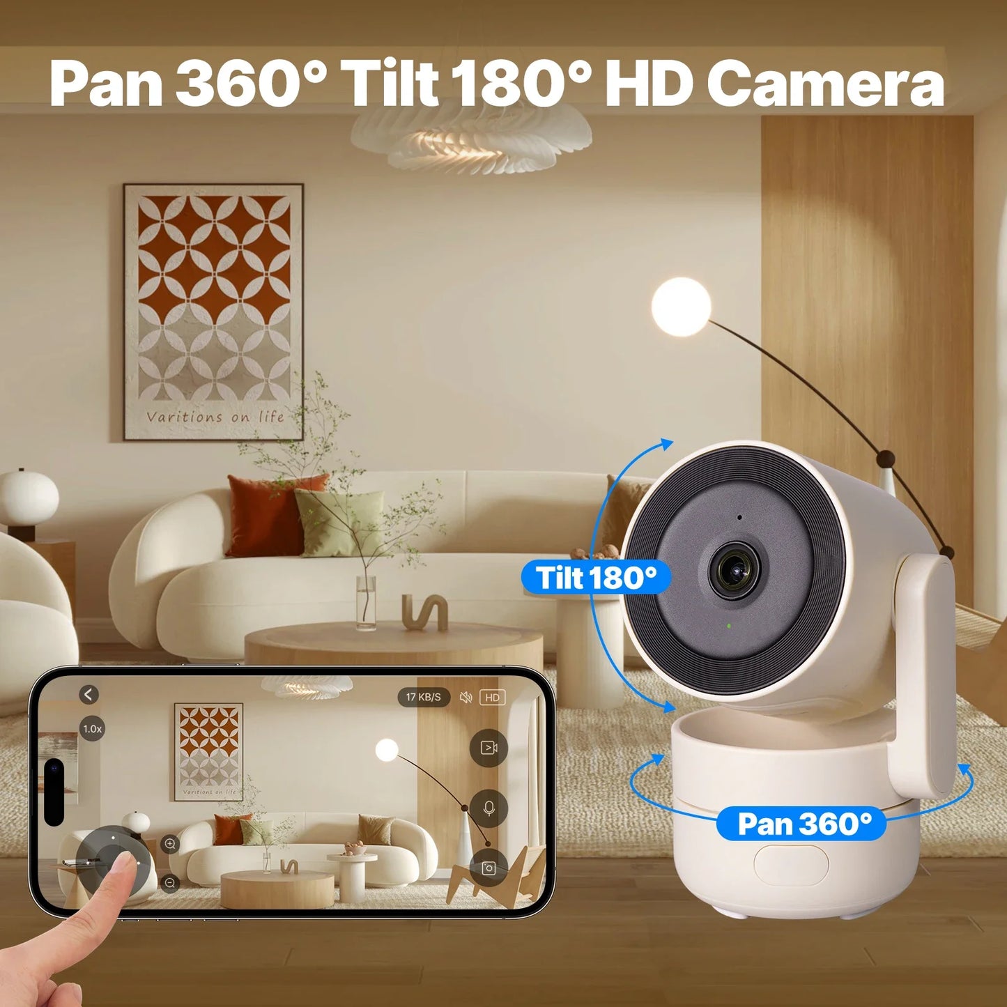 Tuya WiFi Indoor Pan/Tilt Smart Security Camera 4MP IP66 Waterproof Auto Tracking Camera Surveillance Monitor Panoramic Patrol