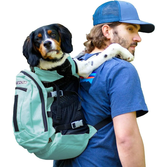 Sport Sack | Dog Carrier Adjustable Backpack (Small, Air 2 - Summer Mint), Pet Carriers